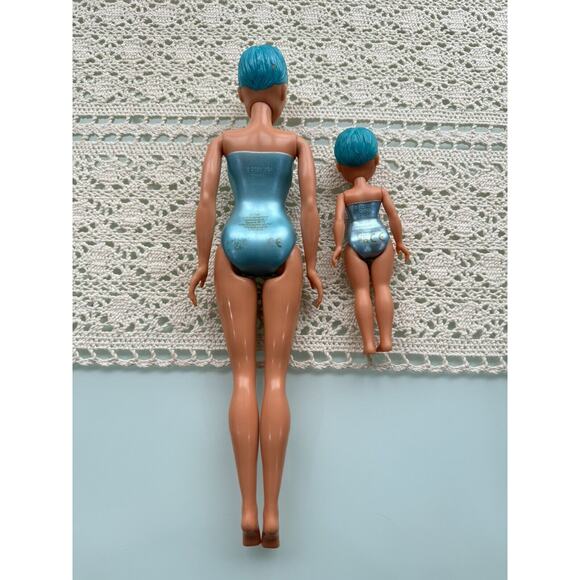 MGA Dream Ella Color Change Surprise Fairies Doll Blue 11.5" And Child - Picture 5 of 10